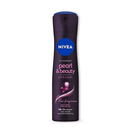 Nivea Deodorant 150 ml Kadın Pearl & Beauty Black