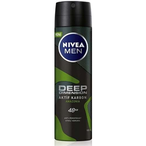 Nivea Deodorant 150 ml Erkek Deep Dimension Amazonia