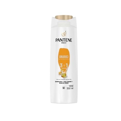 Pantene Şampuan 350 ml 3'ü 1 Arada Onarıcı ve Koruyucu