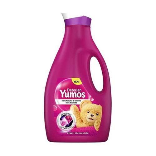 Yumoş Renkli Giysiler Sıvı Bakım Çamaşır Deterjanı 1690 Ml