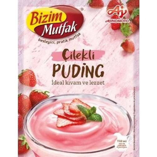 Ülker Bizim Mutfak Çilekli Puding 120 Gr