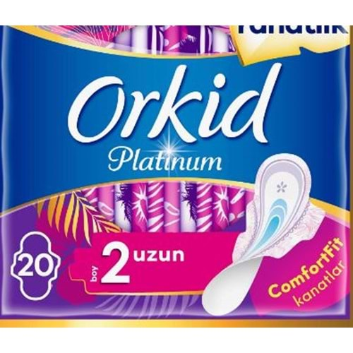 Orkid Platinum Uzun 20'li Hijyenik Ped