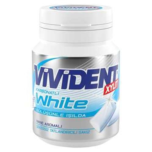 Vivident Şişe Draje White Nane 67 gr