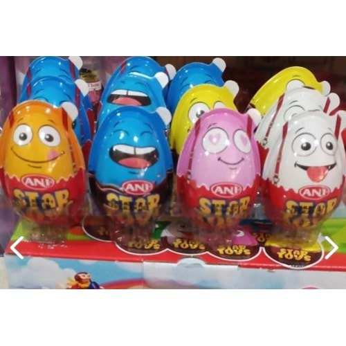 Anı Star Toys Oyuncaklı Sütlü Çikolatalı Yumurta