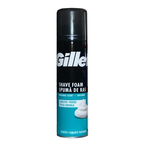 Gillette Tıraş Köpüğü 200 ml Hassas