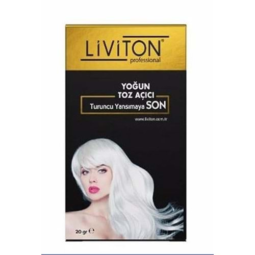 Liviton Professional Tek Kullanımlık Yoğun Toz Saç Açıcı