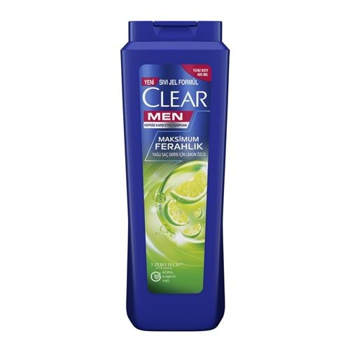 Clear Men Kepeğe Karşı Etkili Maksimum Ferahlık Şampuan 485ml