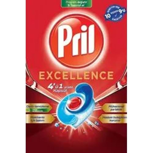 Pril 40'lı Excellence Bulaşık Makinesi Tableti