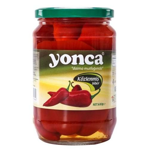 Yonca Közlenmiş Biber 680 Gr