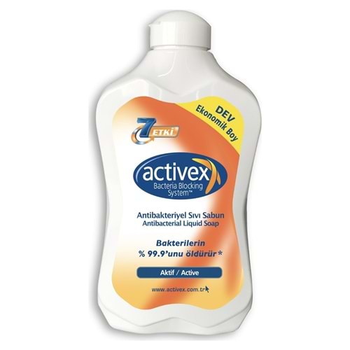 Activex Antibakteriyel Sıvı El Sabunu 1.5L Ekonomik Büyük Boy