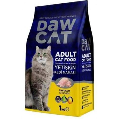 Dawcat Tavuklu Kedi Maması 1 Kg