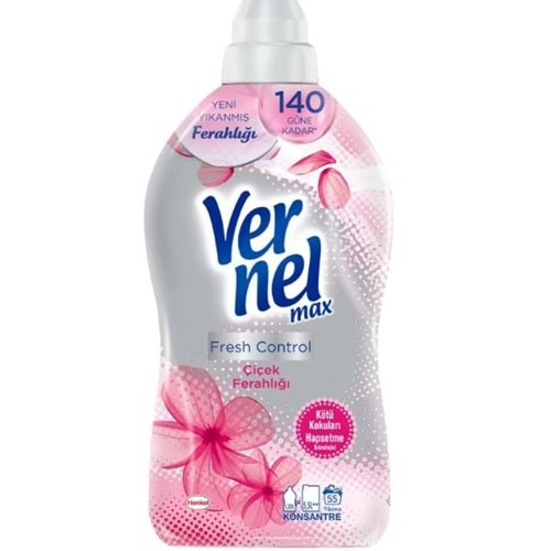 Vernel Max Çiçek Ferahlığı Yumuşatıcı 1320 Ml