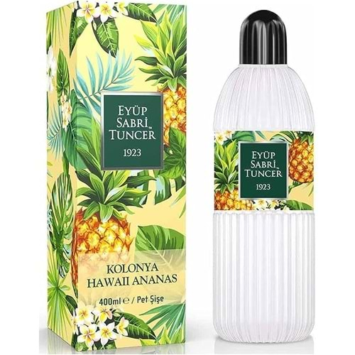 Eyüp Sabri Tuncer Hawaii Ananas Kolonyası 400 Ml Silindir Pet Şişe