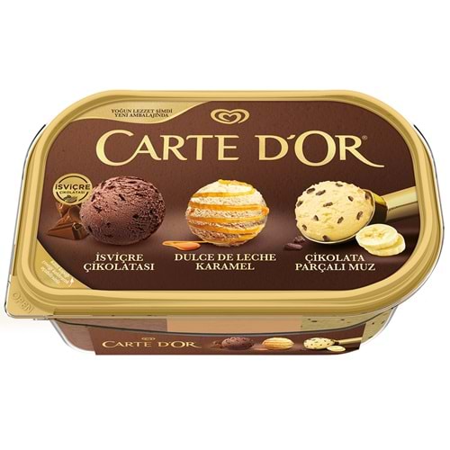 Carte d'Or İsviçre Çikolatası Karamel Muz 850 ml