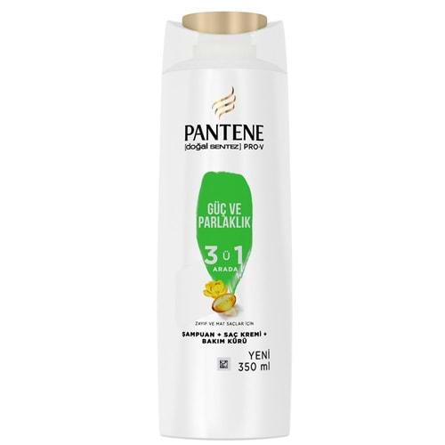 Pantene Şampuan Güç ve Parlaklık 350 Ml