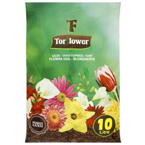 Torflower Çiçek Saksı Toprağı 10 Lt